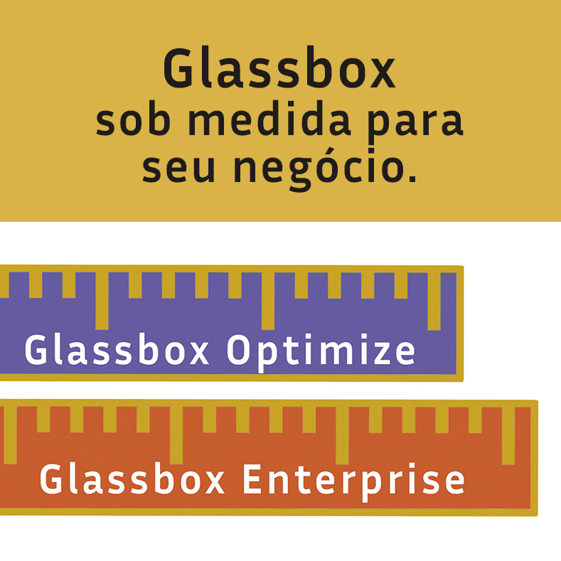 Existe um Glassbox Digital Customer Experience Analytics de acordo com a necessidade do seu negócio