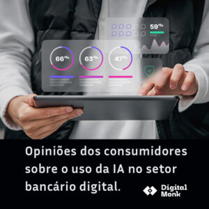 Opiniões dos consumidores sobre o uso da IA no setor bancário digital